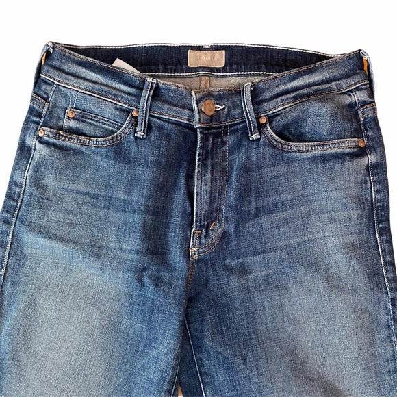 MOTHER “The Rascal” Ankle Zip Jeans 25 - Picture 5 of 10